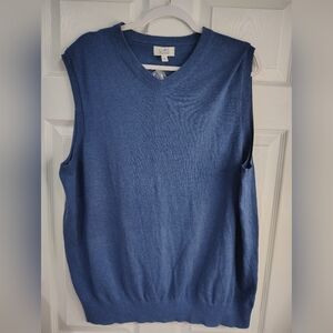 Croft & Barrow Men's Blue Sweater Vest